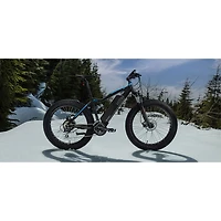NCM Aspen Plus Electric Fat Tire Bike (500W Motor / 110km Range / 32km/h Top Speed) - Black