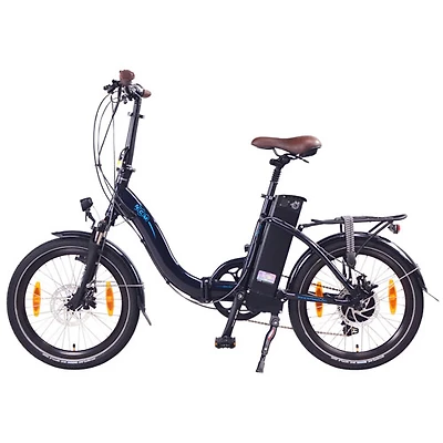 Vélo de ville électrique repliable Paris de NCM (moteur 500 W/autonomie 90 km/vitesse maximale 32 km/h) - Bleu foncé