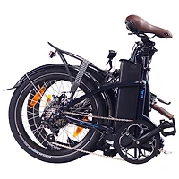 Vélo de ville électrique repliable Paris de NCM (moteur 500 W/autonomie 90 km/vitesse maximale 32 km/h) - Bleu foncé