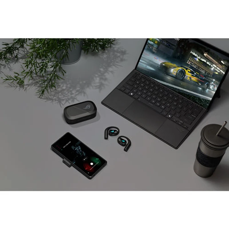 ASUS ROG Cetra Open In-Ear Wireless Gaming Earbuds - Black