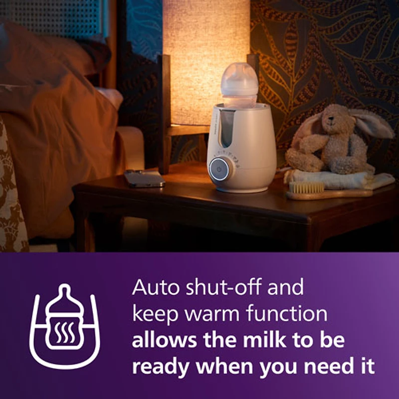 Chauffe‑biberon et stérilisateur 2‑en‑1 Philips Avent Premium (SCF359/00)