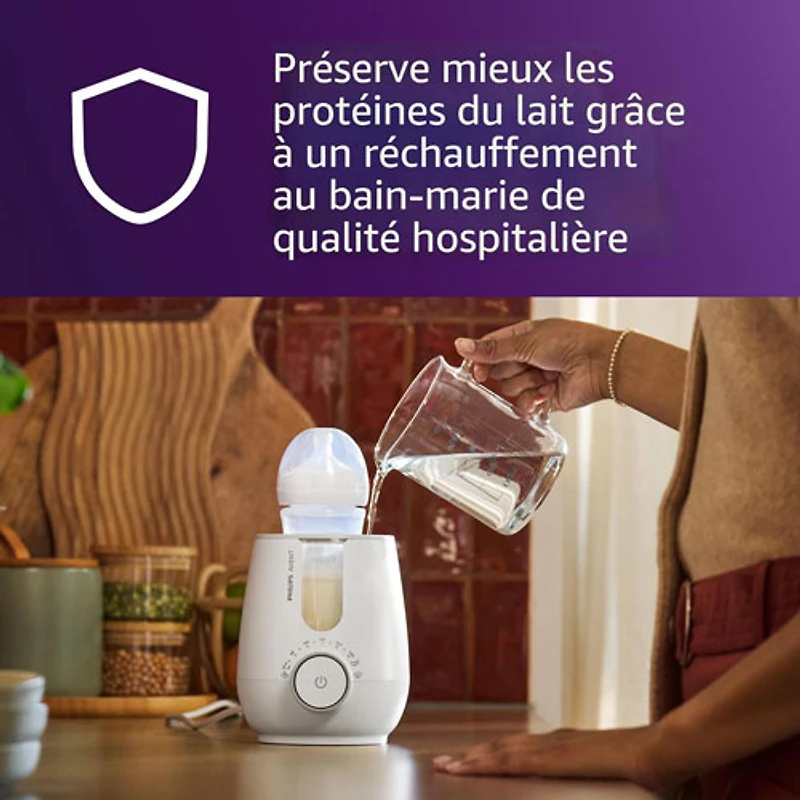 Chauffe‑biberon et stérilisateur 2‑en‑1 Philips Avent Premium (SCF359/00)