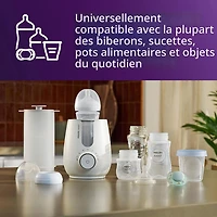 Chauffe‑biberon et stérilisateur 2‑en‑1 Philips Avent Premium (SCF359/00)