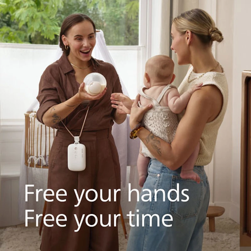 Tire-lait électrique double mains libres Avent de Philips