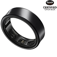 Open Box - Samsung Galaxy Ring Health/Sleep/Fitness Ring - No Subscription - Black - Size 15