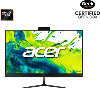 Open Box - Acer Aspire 27" All-in-One PC (AMD Ryzen R7-5825U/16GB RAM/1TB SSD/Windows 11)