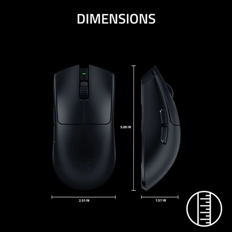 Souris de jeu sans fil 35 000 ppp Viper V3 Pro SE de Razer