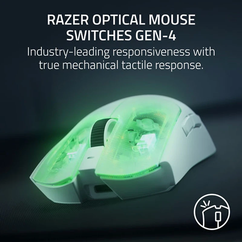 Razer Viper V4 Pro 50000 DPI Wireless Gaming Mouse - White