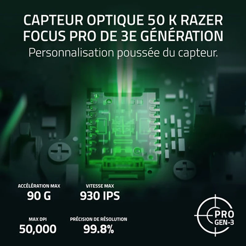 Razer Viper V4 Pro 50000 DPI Wireless Gaming Mouse - Black