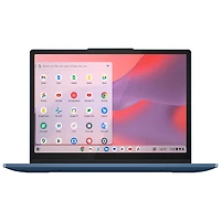 Portable Chromebook à écran tactile Flex 3i de 12,2 po de Lenovo - Bleu abyssal (N100 d'Intel/RAM 4 Go/eMMC 64 Go/ChromeOS)