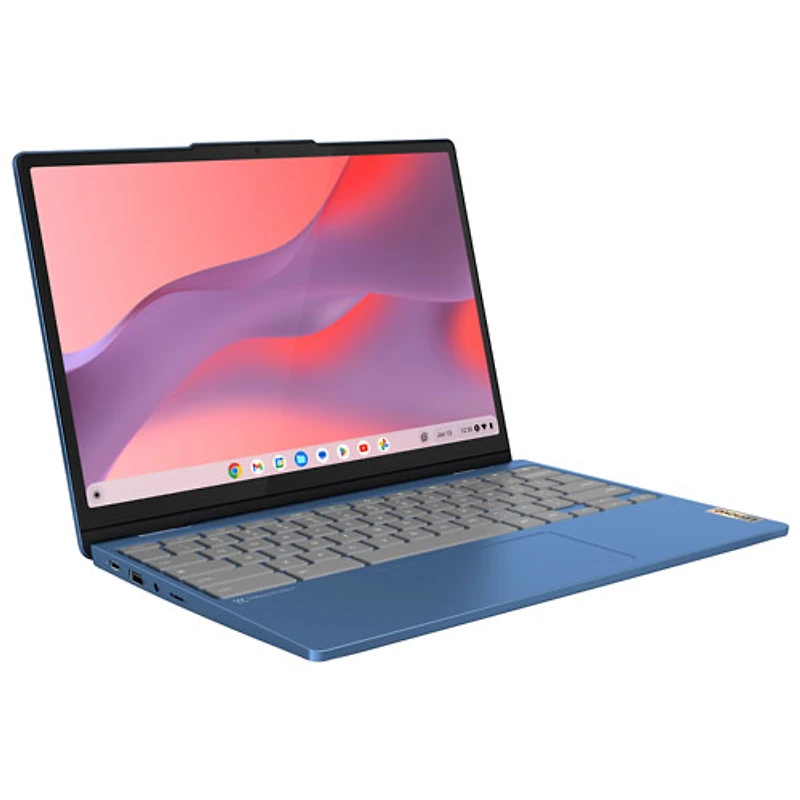 Portable Chromebook à écran tactile Flex 3i de 12,2 po de Lenovo - Bleu abyssal (N100 d'Intel/RAM 4 Go/eMMC 64 Go/ChromeOS)