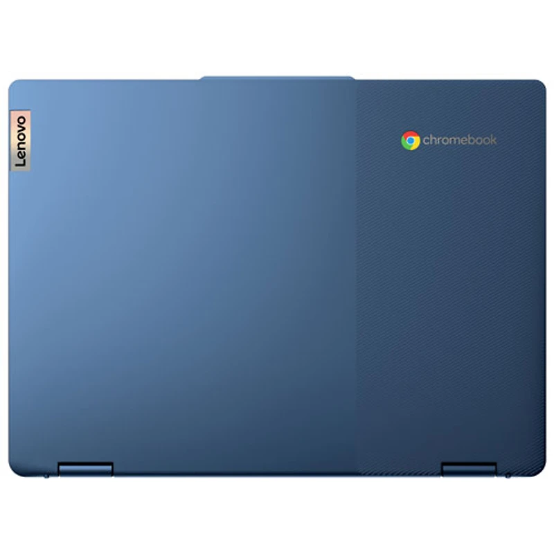 Portable Chromebook à écran tactile Flex 3i de 12,2 po de Lenovo - Bleu abyssal (N100 d'Intel/RAM 4 Go/eMMC 64 Go/ChromeOS)