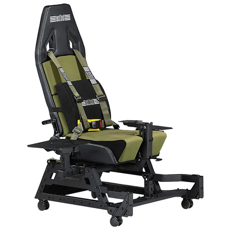 Next Level Racing Flight Seat Pro Boeing Military Edition - Black/Green
