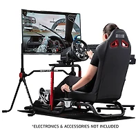Support de volant de course Next Level Racing Lite 2.0 - Noir/Rouge