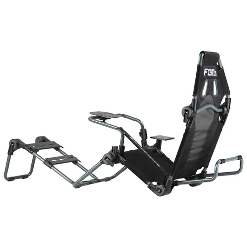 Next Level Racing F-GT Lite Formula and GT Foldable Simulator Cockpit - Black/Grey