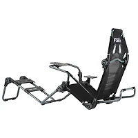 Next Level Racing F-GT Lite Formula and GT Foldable Simulator Cockpit - Black/Grey