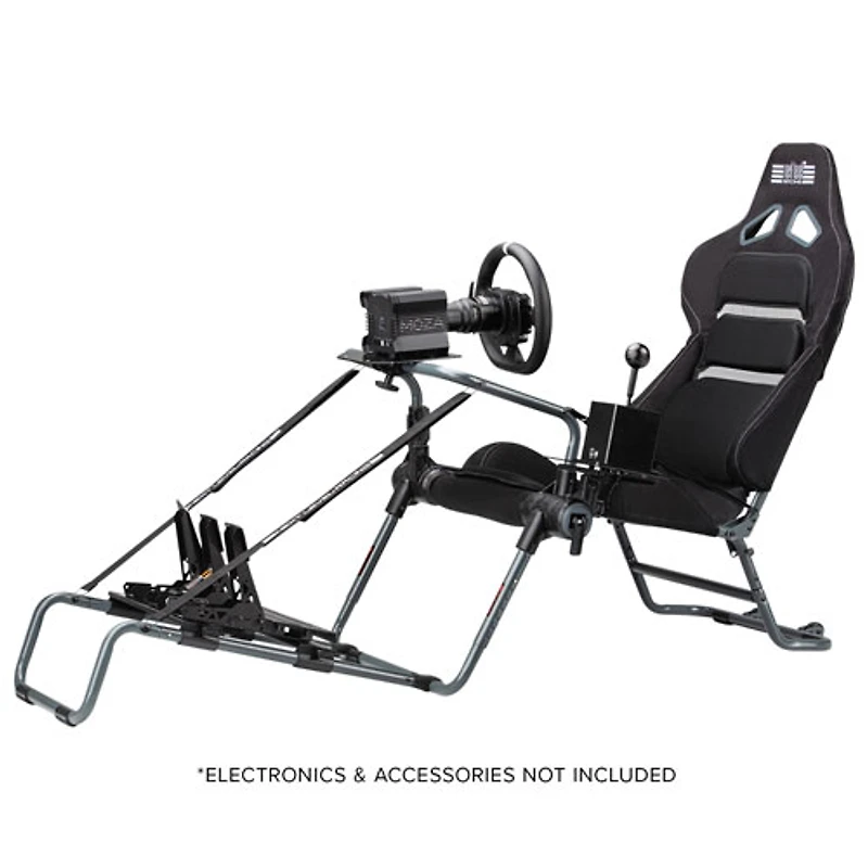 Next Level Racing GT Lite Pro Foldable Simulator Cockpit - Carbon Grey