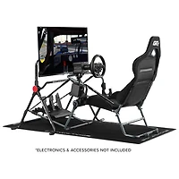Next Level Racing GT Lite Pro Foldable Simulator Cockpit - Carbon Grey
