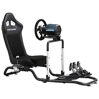 Next Level Racing Victory Simulator Cockpit - Black/White