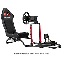 Siège complémentaire Victory de Next Level Racing pour support de volant Lite 2.0 - Noir/Rouge/Blanc