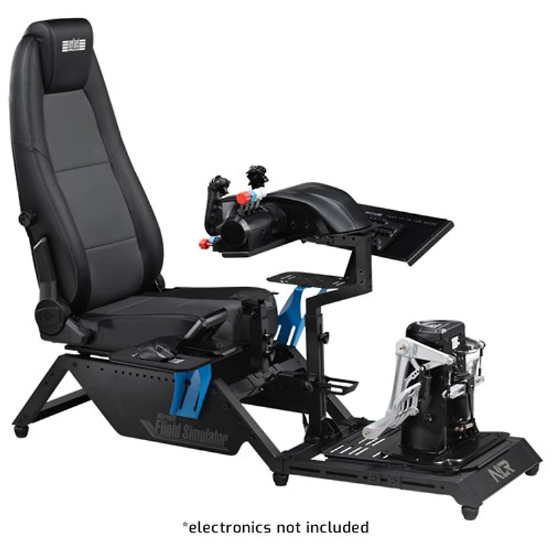 Next Level Racing Flight Simulator Microsoft Flight Simulator Edition Cockpit - Black/Blue