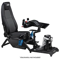 Next Level Racing Flight Simulator Microsoft Flight Simulator Edition Cockpit - Black/Blue