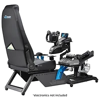 Next Level Racing Flight Simulator Microsoft Flight Simulator Edition Cockpit - Black/Blue