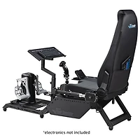 Next Level Racing Flight Simulator Microsoft Flight Simulator Edition Cockpit - Black/Blue