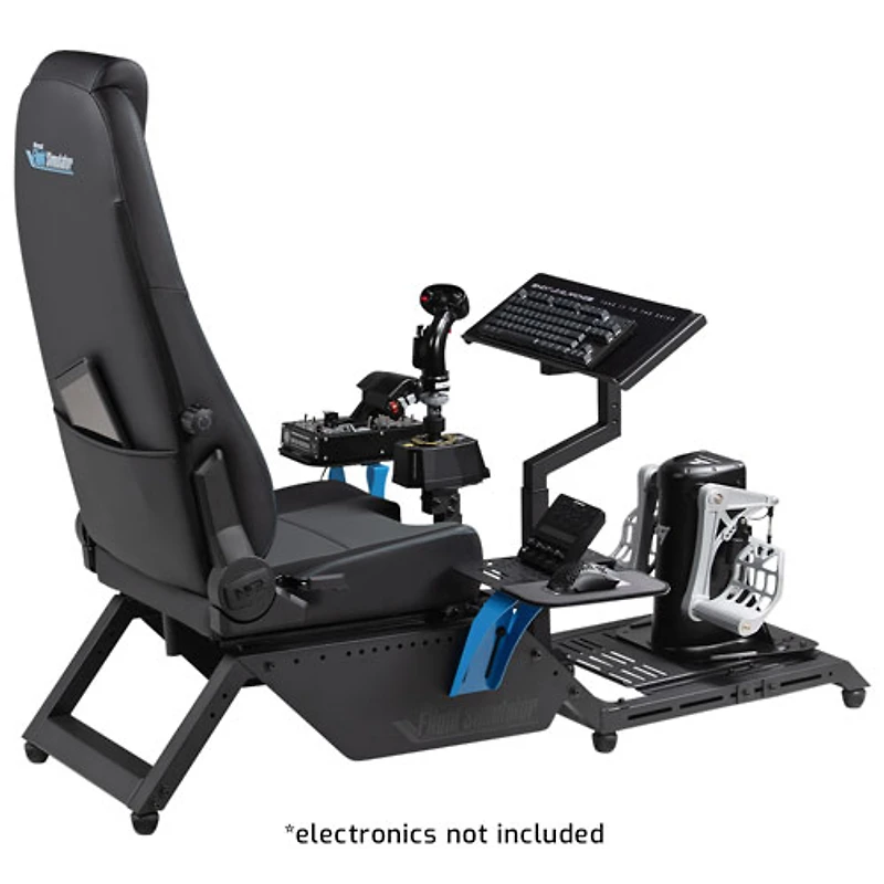Next Level Racing Flight Simulator Microsoft Flight Simulator Edition Cockpit - Black/Blue