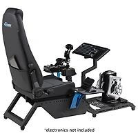 Next Level Racing Flight Simulator Microsoft Flight Simulator Edition Cockpit - Black/Blue