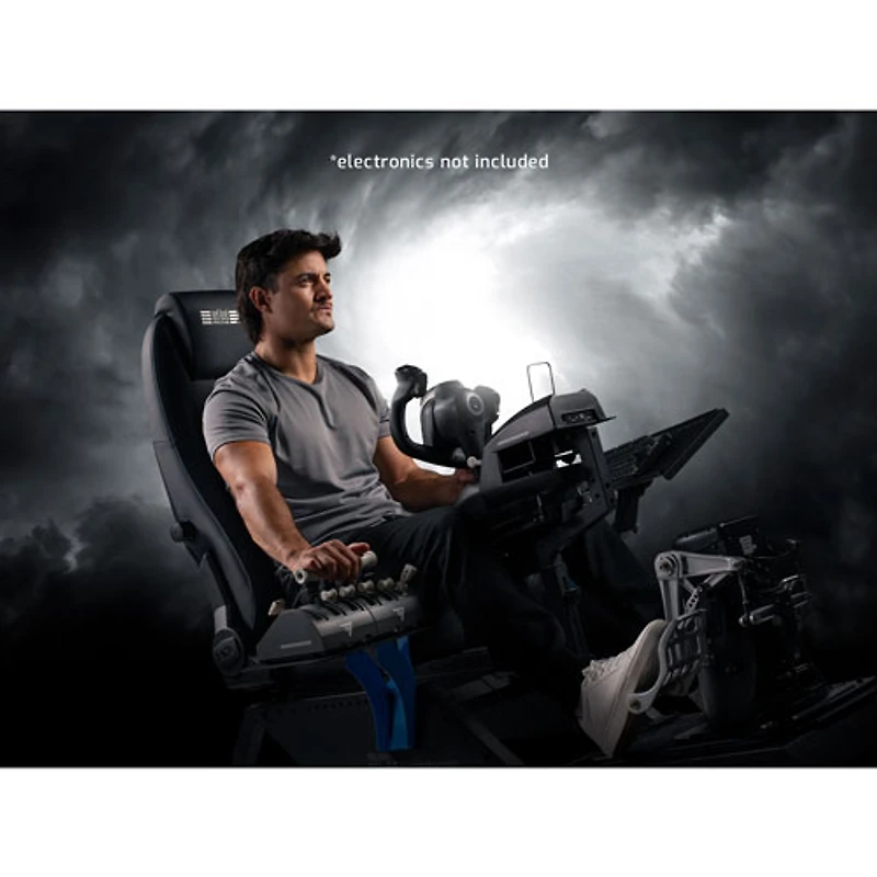 Next Level Racing Flight Simulator Microsoft Flight Simulator Edition Cockpit - Black/Blue