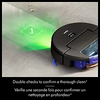 Aspirateur robot autonettoyant à vidage automatique Spot+Scrub de Dyson - Noir mat/Bleu