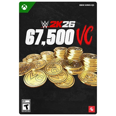 WWE 2K26 - 67,500 VC (Xbox Series X|S) - Digital Download