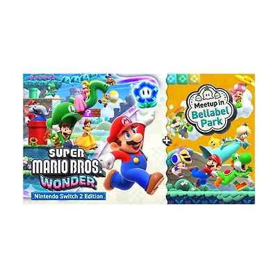 Super Mario Bros. Wonder Nintendo Switch 2 Edition & Meetup in Bellabel Park (Switch 2) - Digital Download