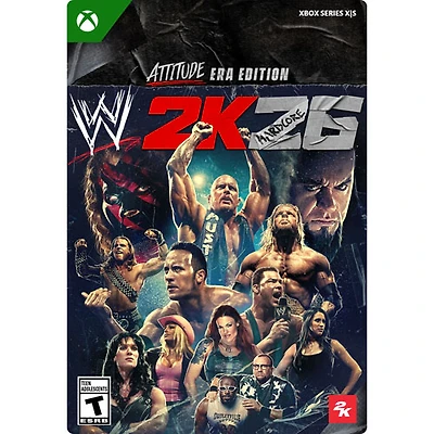 WWE 2K26 Attitude Era Edition (Xbox Series X|S) - Téléchargement numérique