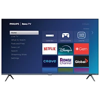 Téléviseur intelligent Roku DEL HDR UHD 4K de 43 po Séries PUL5924 Entertainment Plus de Philips (43PUL5924/F6)