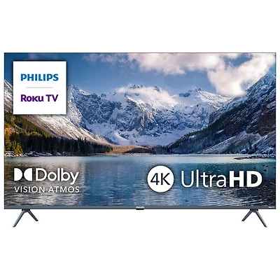 Philips 50" PUL5924 Series Entertainment Plus 4K UHD HDR LED Roku Smart TV (50PUL5924/F6)