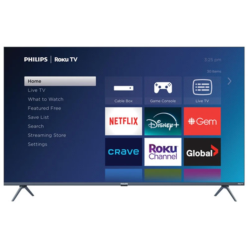 Philips 50" PUL5924 Series Entertainment Plus 4K UHD HDR LED Roku Smart TV (50PUL5924/F6)