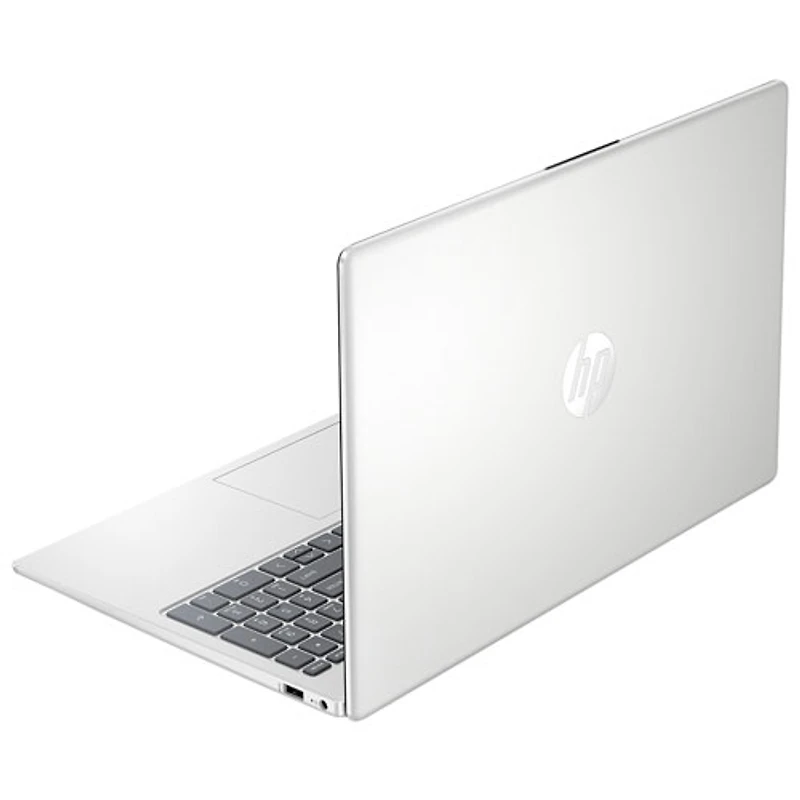 Portable de 15,6 po de HP - Argenté naturel (Ryzen 7 7730U d'AMD/RAM 16 Go/SSD 512 Go/Windows 11 Famille)