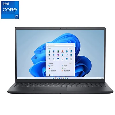 Portable à écran tactile de 15,6 po de Dell - Noir carbone (Core i7-1355U d'Intel/RAM 16 Go/SSD 1 To/Windows 11 Famille)