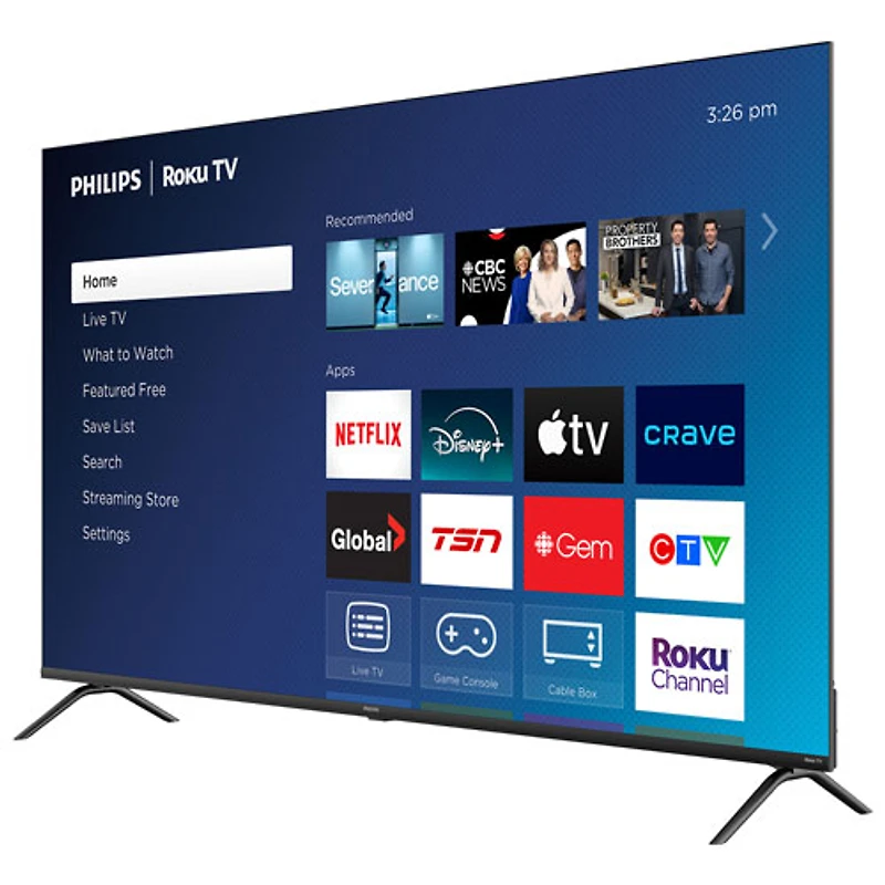 Philips 65" 7900 Series 4K UHD HDR QLED Roku Smart TV (65PUL7975/F6)
