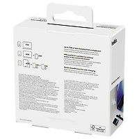 Chargeur mural à 3 ports USB-C/USB-A de 70 W Boostcharge Pro de Belkin - Blanc
