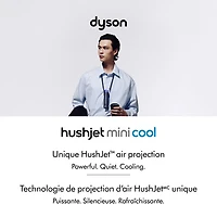 Ventilateur portatif HushJet Mini Cool de Dyson - Encre/Cobalt