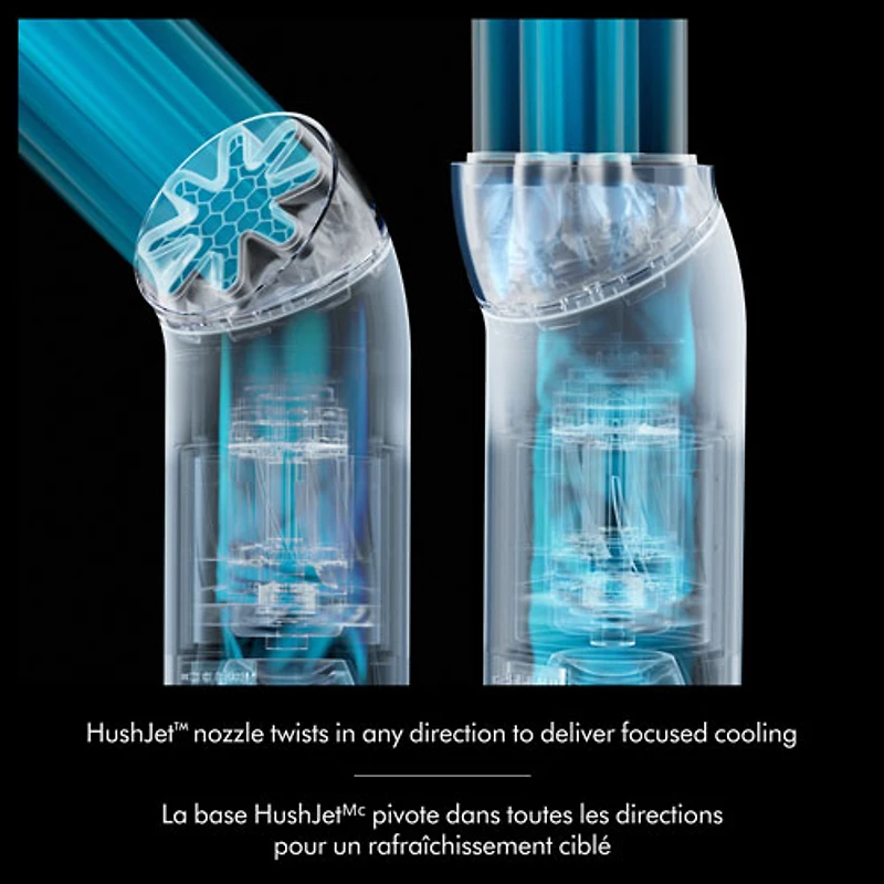 Ventilateur portatif HushJet Mini Cool de Dyson - Encre/Cobalt
