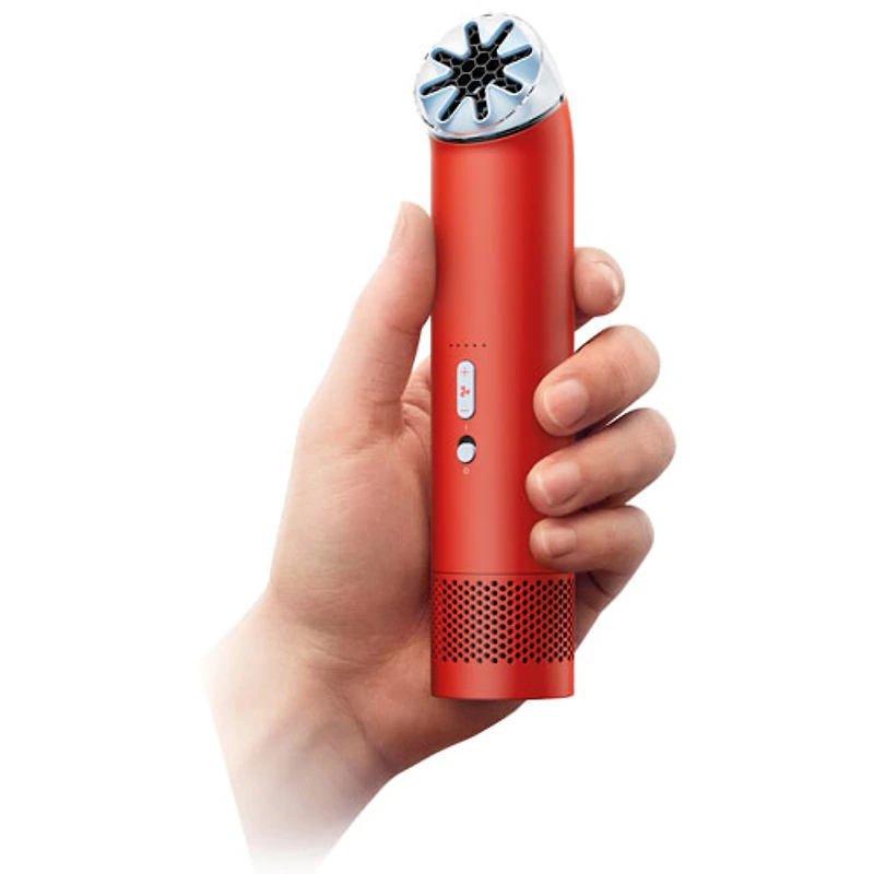 Dyson HushJet Mini Cool Handheld Fan - Carnelian/Sky