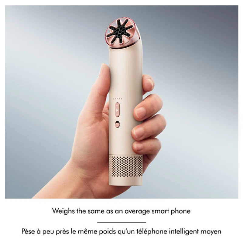 Ventilateur portatif HushJet Mini Cool de Dyson - Gris pierre/Rose poudré
