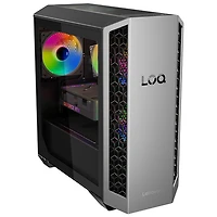 Lenovo LOQ Tower Desktop PC -Luna Grey/Eclipse Black (AMD Ryzen 7 8745HX/32GB RAM/1TB SSD/GeForce RTX 5060/Windows 11)