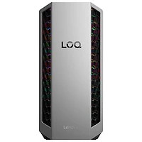 Lenovo LOQ Tower Desktop PC -Luna Grey/Eclipse Black (AMD Ryzen 7 8745HX/32GB RAM/1TB SSD/GeForce RTX 5060/Windows 11)