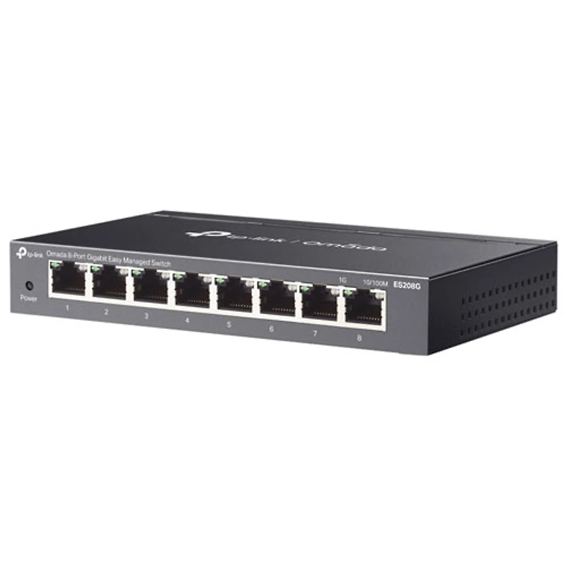 TP-Link Omada 8-Port Gigabit Easy Managed Switch (ES208G)