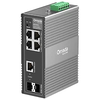 Commutateur industriel Gigabit à 6 ports Easy Managed Omada de TP-Link (IES206G)